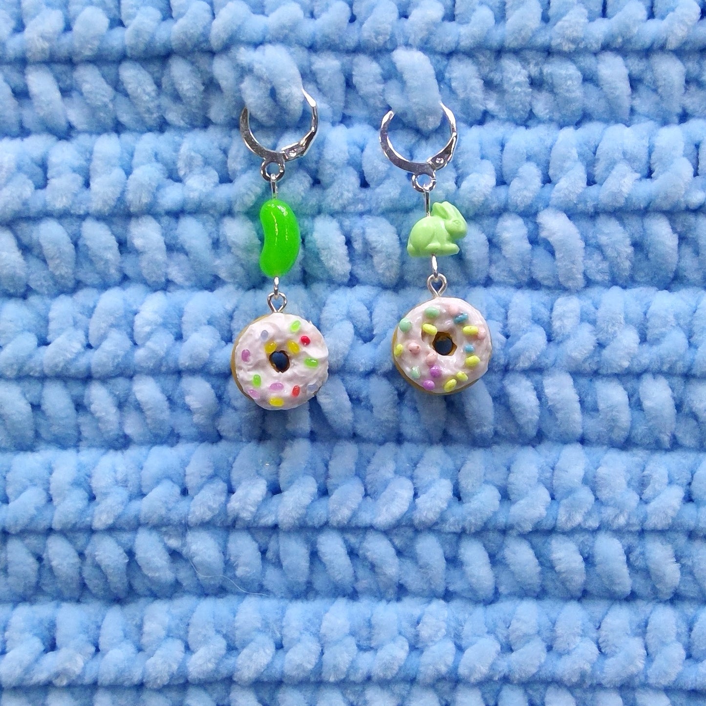 Easter donut stitch marker