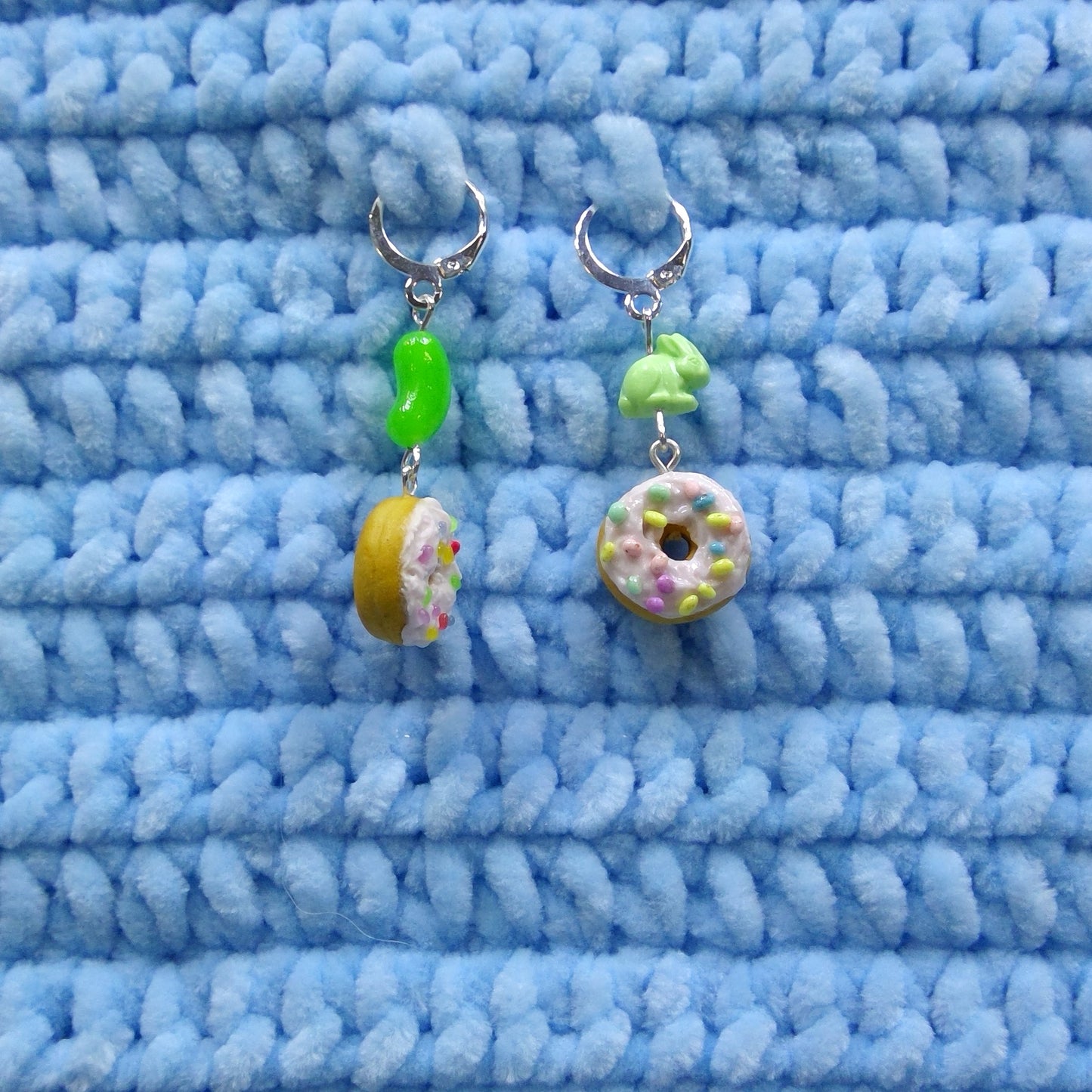 Easter donut stitch marker