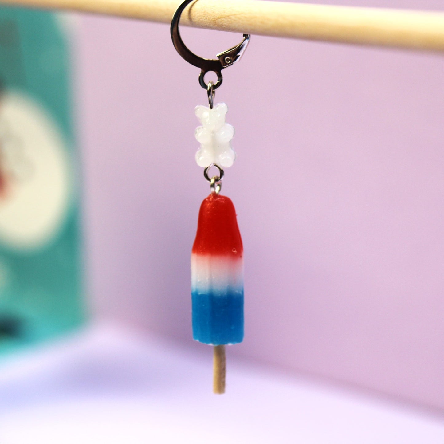 Red White and Blue popsicle